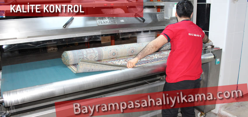 Bayrampaşa halı yıkama kalite kontrol